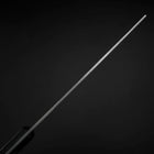 Nakiri Silver Steel #3 Nashiji Western Handle 170mm (6.7”)-[Musashi]-[Japanese-Kitchen-Knives]
