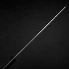 Nakiri Silver Steel #3 Nashiji Western Handle 170mm-[Musashi]-[Japanese-Kitchen-Knives]