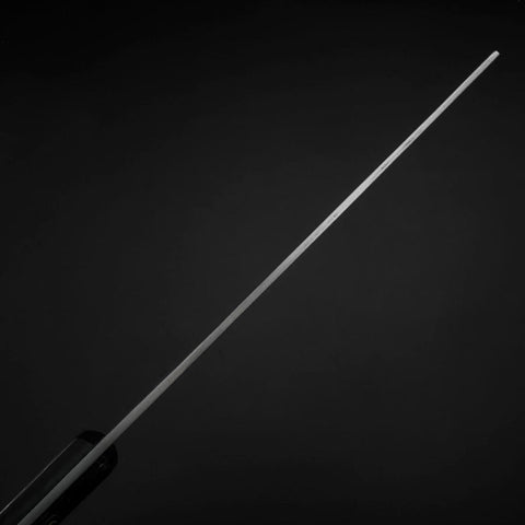 Nakiri Silver Steel #3 Nashiji Western Handle 170mm-[Musashi]-[Japanese-Kitchen-Knives]