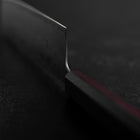 Nakiri Sweden Stainless Steel Nashiji Washi Damascus Purple Urushi Handle 165mm-[Musashi]-[Japanese-Kitchen-Knives]