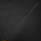 Nakiri Sweden Steel Nashiji Damascus Yaki Urushi Handle 165mm-[Musashi]-[Japanese-Kitchen-Knives]