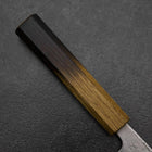 Nakiri Sweden Steel Nashiji Damascus Yaki Urushi Handle 165mm-[Musashi]-[Japanese-Kitchen-Knives]