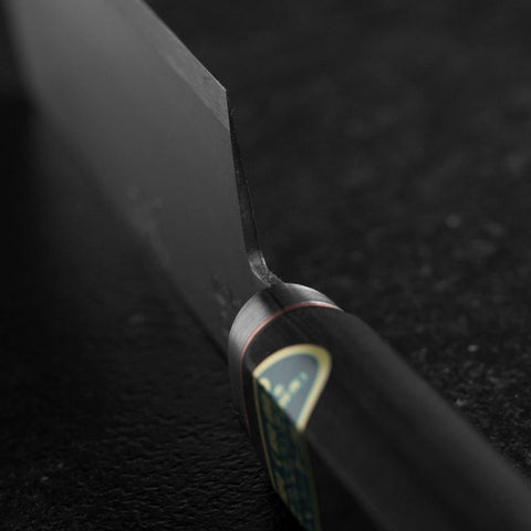 Nakiri VG-1 Polished Western Black Handle 160mm-[Musashi]-[Japanese-Kitchen-Knives]