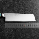 Nakiri VG-1 Polished Western Black Handle 160mm-[Musashi]-[Japanese-Kitchen-Knives]