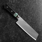 Nakiri VG-1 Polished Western Black Handle 160mm-[Musashi]-[Japanese-Kitchen-Knives]