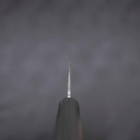 Nakiri VG-1 Polished Western Black Handle 165mm (6.5”)-[Musashi]-[Japanese-Kitchen-Knives]