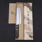 Nakiri VG-1 Polished Western Black Handle 165mm (6.5”)-[Musashi]-[Japanese-Kitchen-Knives]