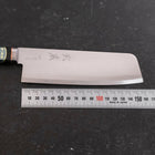 Nakiri VG-1 Polished Western Copper Inlay Handle 160mm (6.3”)-[Musashi]-[Japanese-Kitchen-Knives]