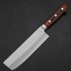 Nakiri VG-1 Polished Western Mahogany Handle 165mm (6.5”)-[Musashi]-[Japanese-Kitchen-Knives]