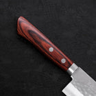 Nakiri VG-1 Tsuchime Western Mahogany Handle 165mm (6.5”)-[Musashi]-[Japanese-Kitchen-Knives]