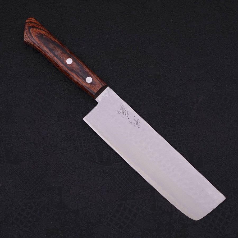 Nakiri VG-1 Tsuchime Western Mahogany Handle 165mm (6.5”) – MUSASHI
