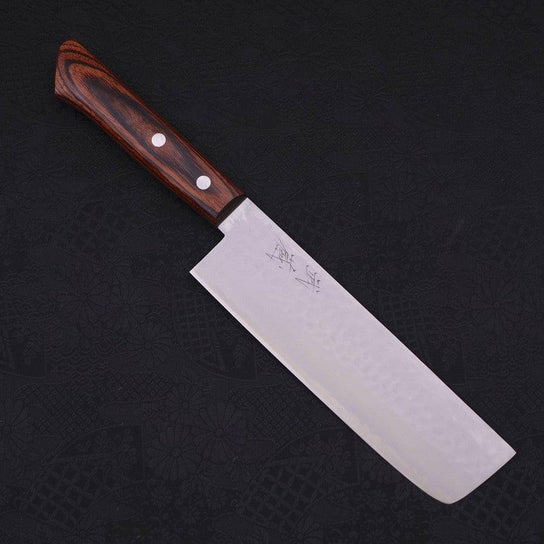 Nakiri VG-1 Tsuchime Western Mahogany Handle 165mm (6.5”)