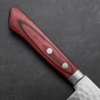 Nakiri VG-1 Tsuchime Western Red Mahogany Handle 165mm (6.5”)-[Musashi]-[Japanese-Kitchen-Knives]