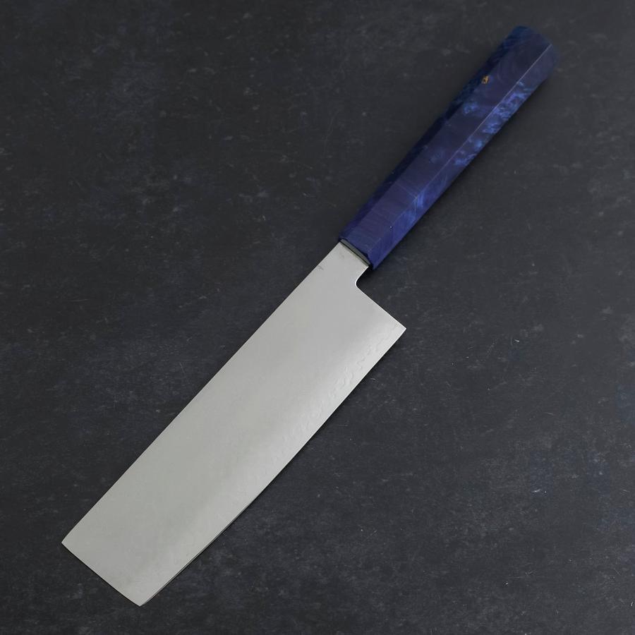 菜切 VG-10 ダマスカス ブルーバーチ柄 165mm – MUSASHI