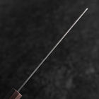 Nakiri VG-10 Damascus Brown Brich Handle 165mm-[Musashi]-[Japanese-Kitchen-Knives]