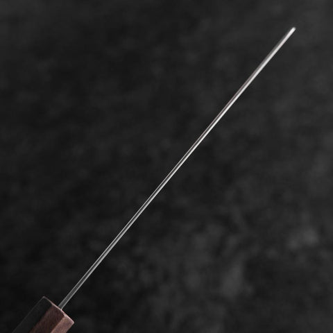 Nakiri VG-10 Damascus Brown Brich Handle 165mm-[Musashi]-[Japanese-Kitchen-Knives]