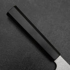 Nakiri VG-10 Damascus Ebony Handle 165mm-[Musashi]-[Japanese-Kitchen-Knives]