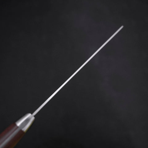 Nakiri VG-10 Damascus Mahogany Handle 165mm (6.5”)-[Musashi]-[Japanese-Kitchen-Knives]