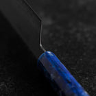Nakiri VG-10 Damascus Ocean Blue Handle 165mm-[Musashi]-[Japanese-Kitchen-Knives]