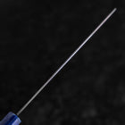 Nakiri VG-10 Damascus Ocean Blue Handle 165mm-[Musashi]-[Japanese-Kitchen-Knives]