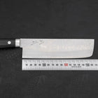 Nakiri VG-10 Damascus Western Black Handle 165mm (6.5”)-[Musashi]-[Japanese-Kitchen-Knives]