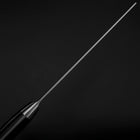 Nakiri VG-10 Damascus Western Black Round Handle 170mm (6.7”)-[Musashi]-[Japanese-Kitchen-Knives]