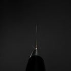 Nakiri VG-10 Damascus Western Black Round Handle 170mm-[Musashi]-[Japanese-Kitchen-Knives]