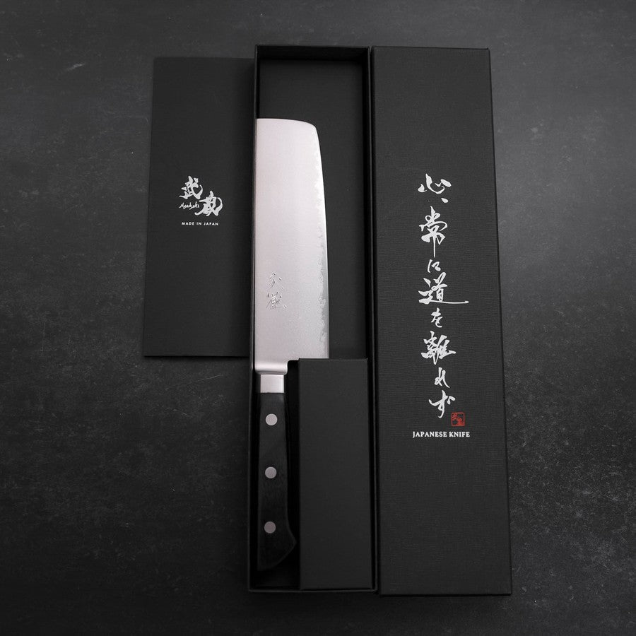 菜切 VG-10 ダマスカス 西洋チェリー柄 165mm – MUSASHI