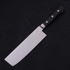 Nakiri VG-10 Damascus Western Handle 165mm (6.5”)-[Musashi]-[Japanese-Kitchen-Knives]