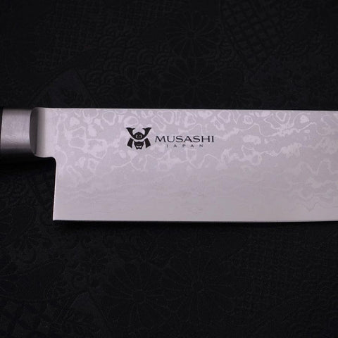 Nakiri VG-10 Damascus Western Handle 165mm (6.5”)-[Musashi]-[Japanese-Kitchen-Knives]