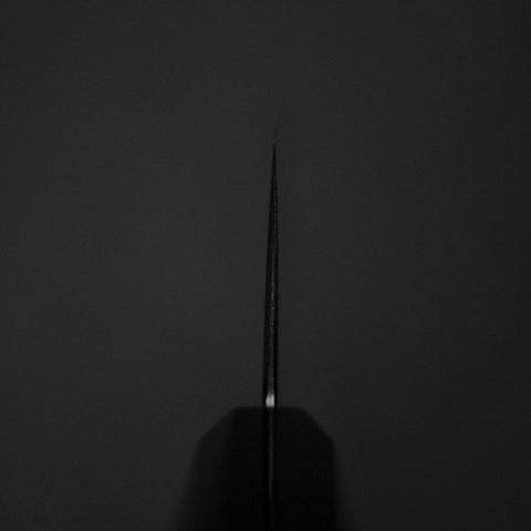 Nakiri VG-10 Damascus Yamanaka Black Urushi Handle 170mm-[Musashi]-[Japanese-Kitchen-Knives]