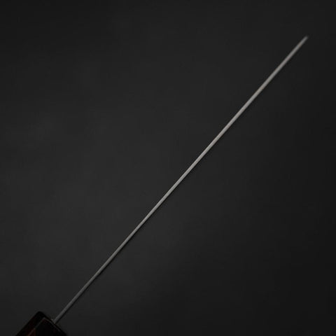 Nakiri VG-10 Damascus Yamanaka Black Urushi Handle 170mm-[Musashi]-[Japanese-Kitchen-Knives]