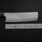 Nakiri VG-10 Polished Maple Handle 165mm (6.5”)-[Musashi]-[Japanese-Kitchen-Knives]