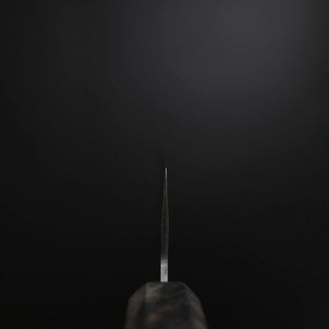 Nakiri VG-10 Polished Maple Handle 165mm-[Musashi]-[Japanese-Kitchen-Knives]