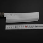 Nakiri VG-10 Polished Maple Handle 165mm-[Musashi]-[Japanese-Kitchen-Knives]