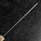 Nakiri VG-10 Polished Sakura Buffalo Dark Pink Maple Handle 165mm-[Musashi]-[Japanese-Kitchen-Knives]