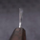 Nakiri VG-10 Polished Sakura Ebony Handle 165mm (6.5”)-[Musashi]-[Japanese-Kitchen-Knives]