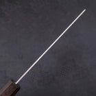 Nakiri VG-10 Polished Sakura Ebony Handle 165mm (6.5”)-[Musashi]-[Japanese-Kitchen-Knives]