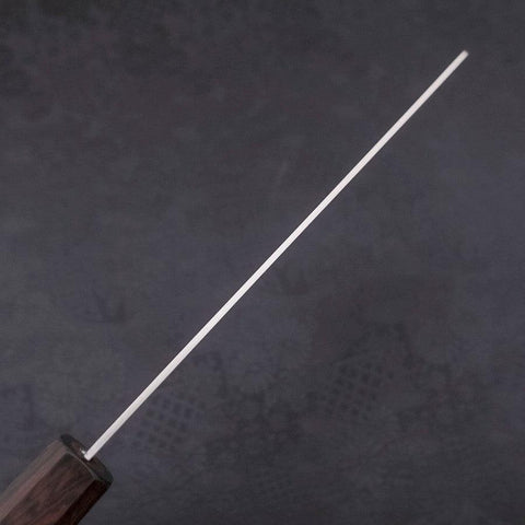 Nakiri VG-10 Polished Sakura Ebony Handle 165mm (6.5”)-[Musashi]-[Japanese-Kitchen-Knives]