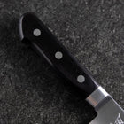 Nakiri VG-10 Polished Western Black Handle 165mm (6.5”)-[Musashi]-[Japanese-Kitchen-Knives]