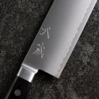 Nakiri VG-10 Polished Western Black Handle 165mm-[Musashi]-[Japanese-Kitchen-Knives]