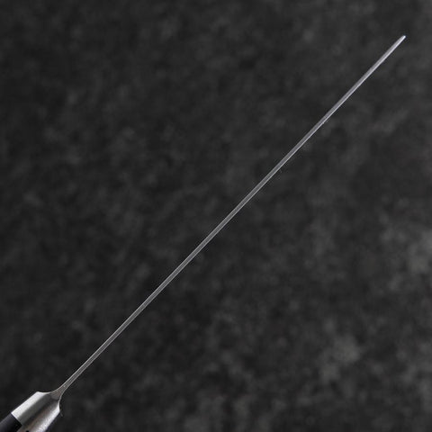 Nakiri VG-10 Polished Western Black Handle 165mm-[Musashi]-[Japanese-Kitchen-Knives]