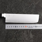 Nakiri VG-10 Polished Western Black Handle 165mm-[Musashi]-[Japanese-Kitchen-Knives]