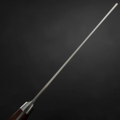 Nakiri VG-10 Polished Western Mahogany Handle 170mm (6.7”)-[Musashi]-[Japanese-Kitchen-Knives]