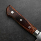 Nakiri VG-10 Polished Western Mahogany Handle 170mm (6.7”)-[Musashi]-[Japanese-Kitchen-Knives]