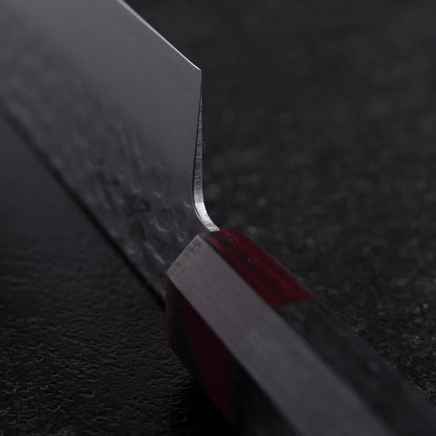Nakiri VG-10 Tsuchime Damascus Pakka Handle 165mm-[Musashi]-[Japanese-Kitchen-Knives]
