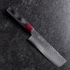 Nakiri VG-10 Tsuchime Damascus Pakka Handle 165mm-[Musashi]-[Japanese-Kitchen-Knives]