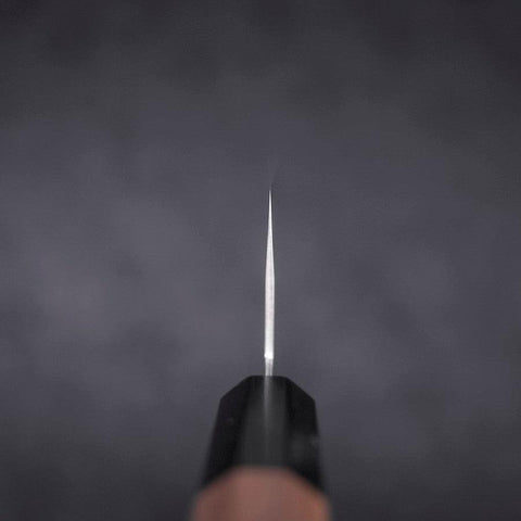 Nakiri VG-10 Tsuchime Damascus Walnut Handle 165mm (6.5”)-[Musashi]-[Japanese-Kitchen-Knives]