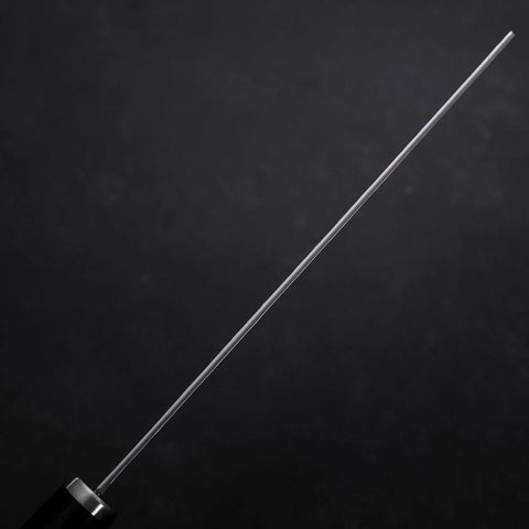 Nakiri VG-10 Tsuchime Oval Purple Handle 180mm-[Musashi]-[Japanese-Kitchen-Knives]