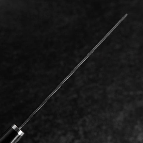 Nakiri VG-10 Tsuchime Oval Purple Handle 180mm-[Musashi]-[Japanese-Kitchen-Knives]